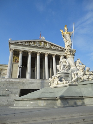 Le parlement autrichien à Vienne